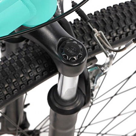 Bicicleta MTB-HT 27.5" COLINELLI 2722, cadru aluminiu 18", manete secventiale, frane V-Brake, 21 viteze, turcoaz [2]