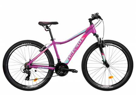 BICICLETE MTB-HT - Bicicleta MTB-HT 27.5" COLINELLI 2722, cadru aluminiu 18", manete secventiale, frane V-Brake, 21 viteze, violet