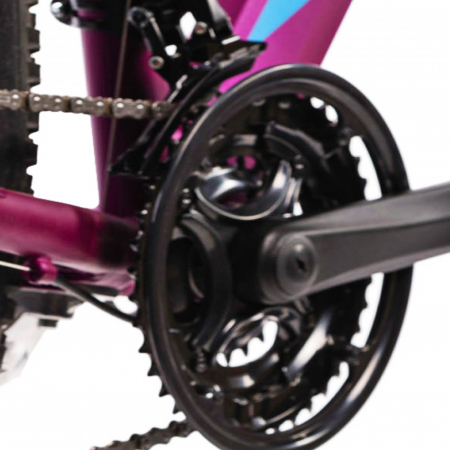 Bicicleta MTB-HT 27.5" COLINELLI 2722, cadru aluminiu 18", manete secventiale, frane V-Brake, 21 viteze, violet [4]