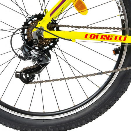 Bicicleta MTB-HT 27.5" COLINELLI 2723, cadru aluminiu, manete secventiale, frane V-Brake, 21 viteze [8]
