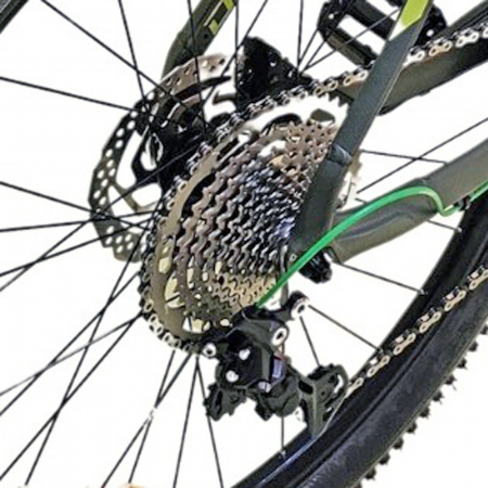 Bicicleta MTB-HT 27.5" DEVRON Riddle RM4.7, cadru aluminiu 19", manete secventiale, frane hidraulice, 10 viteze, verde [3]