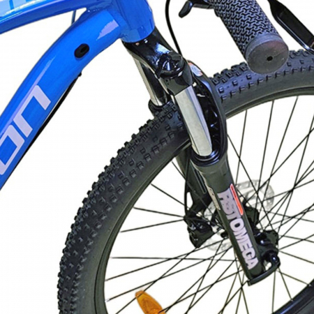 Bicicleta MTB-HT 27.5" DEVRON Riddle RM4.7, cadru aluminiu 19", manete secventiale, frane hidraulice, 10 viteze, verde [1]