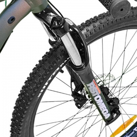 Bicicleta MTB-HT 27.5" DEVRON Riddle RM4.7, cadru aluminiu 19", manete secventiale, frane hidraulice, 10 viteze, verde [1]