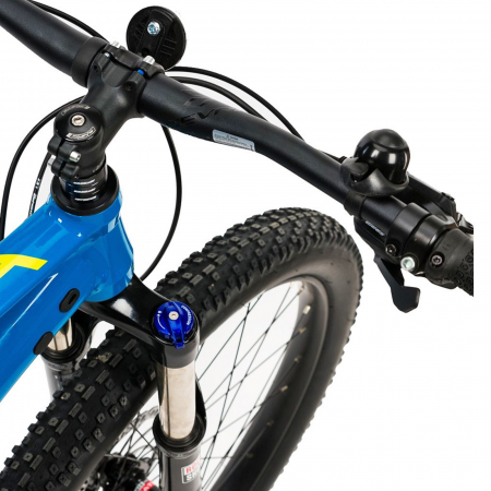 Bicicleta MTB-HT 27.5" DEVRON Zerga M2.7, cadru aluminiu 16", manete secventiale, frane hidraulice, 11 viteze, verde fluo [10]