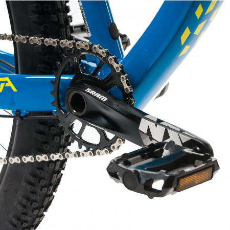 Bicicleta MTB-HT 27.5" DEVRON Zerga M2.7, cadru aluminiu 19", manete secventiale, frane hidraulice, 11 viteze, verde fluo [6]