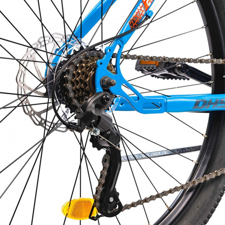 Bicicleta MTB-HT 27.5" DHS Terrana 2705, cadru otel, frane disc, 21 viteze [4]