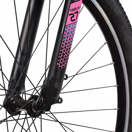 Bicicleta MTB-HT 27.5" DHS Terrana 2722, cadru aluminiu, manete secventiale, frane V-Brake, 21 viteze [2]