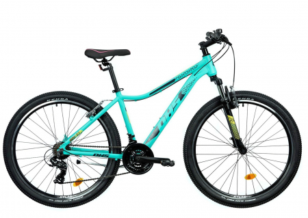 BICICLETE MOUNTAIN BIKE - Bicicleta MTB-HT 27.5" DHS Terrana 2722, cadru aluminiu, manete secventiale, frane V-Brake, 21 viteze