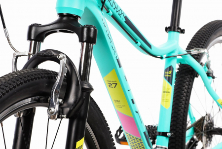 Bicicleta MTB-HT 27.5" DHS Terrana 2722, cadru aluminiu, manete secventiale, frane V-Brake, 21 viteze [3]