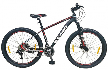 BICICLETE MOUNTAIN BIKE - Bicicleta MTB-HT 27.5" GENIO M573, cadru aluminiu, manete secventiale, frane hidraulice, 27 viteze