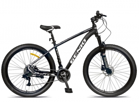 BICICLETE MOUNTAIN BIKE - Bicicleta MTB-HT 27.5" GENIO M573, cadru aluminiu, manete secventiale, frane hidraulice, 27 viteze