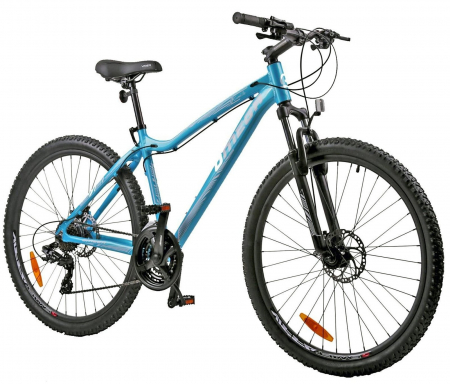 Bicicleta MTB-HT 27.5" OMEGA Camille, cadru aluminiu, manete secventiale, frane disc, 21 viteze [1]