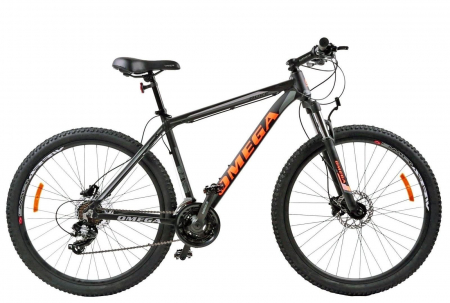BICICLETE MTB-HT - Bicicleta MTB-HT 27.5" OMEGA Duke, cadru aluminiu, manete secventiale, frane hidraulice, 21 viteze
