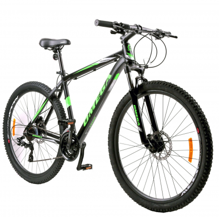BICICLETE MOUNTAIN BIKE - Bicicleta MTB-HT 27.5" OMEGA Legion, cadru aluminiu, manete secventiale, frane hidraulice, 21 viteze