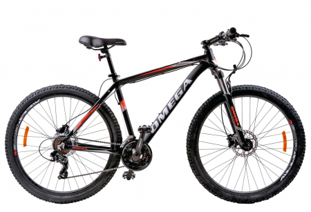 Bicicleta MTB-HT 29" OMEGA Legion, cadru aluminiu, manete secventiale, frane hidraulice, 21 viteze [1]