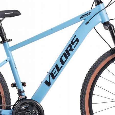 Bicicleta MTB-HT 27.5" VELORS Boost 2.7, cadru otel, manete secventiale, frane disc, 21 viteze [11]