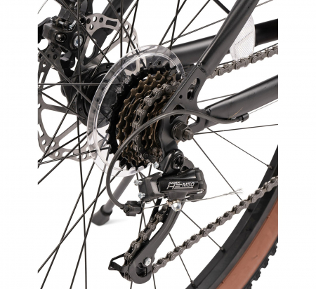 Bicicleta MTB-HT 27.5" VELORS Boost 2.7, cadru otel, manete secventiale, frane disc, 21 viteze [9]