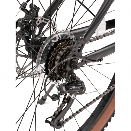 Bicicleta MTB-HT 27.5" VELORS Boost 2.7, cadru otel, manete secventiale, frane disc, 21 viteze [9]