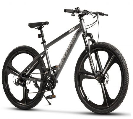 BICICLETE MTB-HT - Bicicleta MTB-HT 27.5" VELORS Cannon 2.7, cadru otel, jante magneziu, frane disc, manete secventiale, 21 viteze