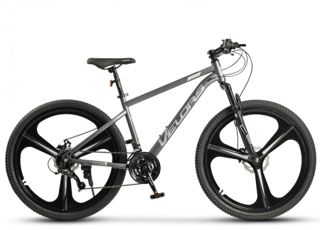 Bicicleta MTB-HT 27.5" VELORS Cannon 2.7, cadru otel, jante magneziu, frane disc, manete secventiale, 21 viteze [1]