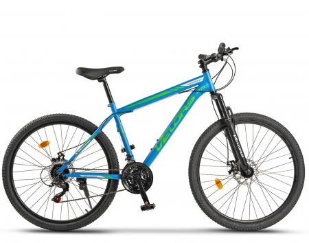 Bicicleta MTB-HT 27.5" VELORS Challenge 2.7, cadru otel, manete secventiale, frane disc, 21 viteze [1]