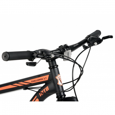 Bicicleta MTB-HT 27.5" VELORS Challenge 2.7, cadru otel, manete secventiale, frane disc, 21 viteze [4]