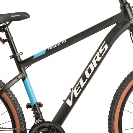 Bicicleta MTB-HT 27.5" VELORS Forest 2.7, cadru aluminiu, manete secventiale, frane disc, 21 viteze [8]