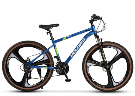 Bicicleta MTB-HT 27.5" VELORS Power 2.7, cadru aluminiu 17", jante magneziu, manete secventiale, frane disc, 21 viteze [1]