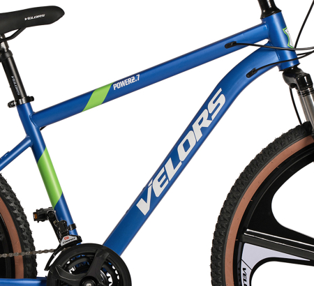 Bicicleta MTB-HT 27.5" VELORS Power 2.7, cadru aluminiu 17", jante magneziu, manete secventiale, frane disc, 21 viteze [11]