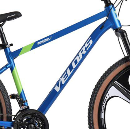Bicicleta MTB-HT 27.5" VELORS Power 2.7, cadru otel 17", jante magneziu, manete secventiale, frane disc, 21 viteze [11]