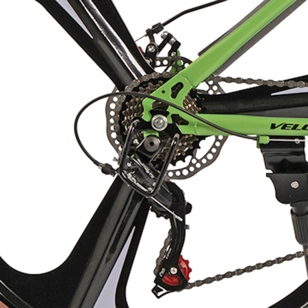 Bicicleta MTB-HT 27.5" VELORS Power 2.7, cadru otel 17", jante magneziu, manete secventiale, frane disc, 21 viteze [9]