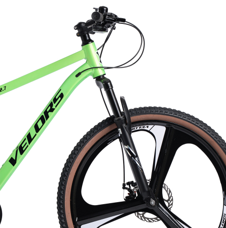 Bicicleta MTB-HT 27.5" VELORS Power 2.7, cadru otel 17", jante magneziu, manete secventiale, frane disc, 21 viteze [4]