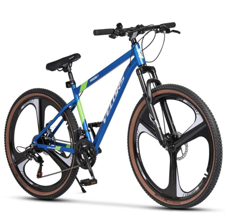 BICICLETE MOUNTAIN BIKE - Bicicleta MTB-HT 27.5" VELORS Power 2.7, cadru otel 17", jante magneziu, manete secventiale, frane disc, 21 viteze