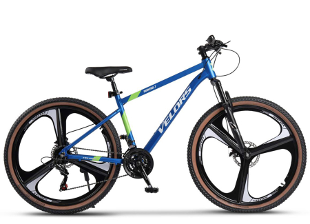 Bicicleta MTB-HT 27.5" VELORS Power 2.7, cadru otel 17", jante magneziu, manete secventiale, frane disc, 21 viteze [1]