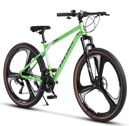 BICICLETE MOUNTAIN BIKE - Bicicleta MTB-HT 27.5" VELORS Power 2.7, cadru otel 17", jante magneziu, manete secventiale, frane disc, 21 viteze