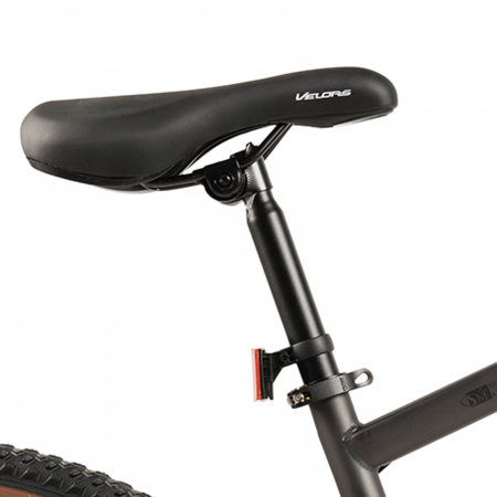 Bicicleta MTB-HT 27.5" VELORS Prime 2.7, cadru otel 18", jante magneziu, frane disc, manete secventiale, 21 viteze, gri/negru [9]