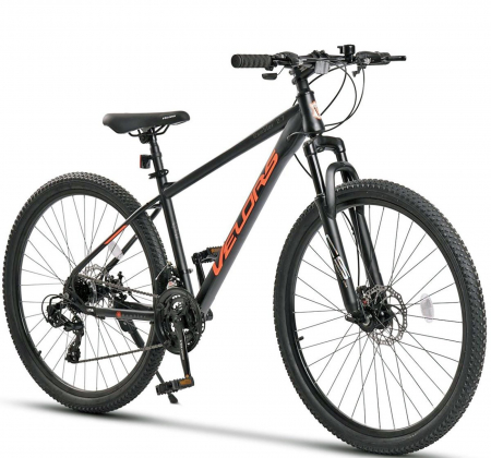 BICICLETE MOUNTAIN BIKE - ﻿﻿Bicicleta MTB-HT 27.5" VELORS Rambler 2.7, cadru otel, manete secventiale, frane disc, 21 viteze