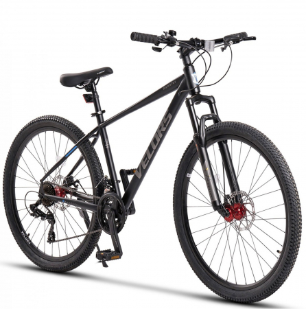 BICICLETE MOUNTAIN BIKE - ﻿﻿Bicicleta MTB-HT 27.5" VELORS Rambler 2.7, cadru otel, manete secventiale, frane disc, 21 viteze