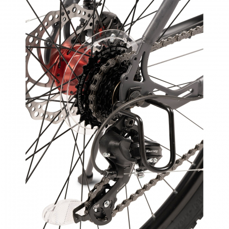 ﻿﻿Bicicleta MTB-HT 27.5" VELORS Rambler 2.7, cadru otel, manete secventiale, frane disc, 21 viteze [8]