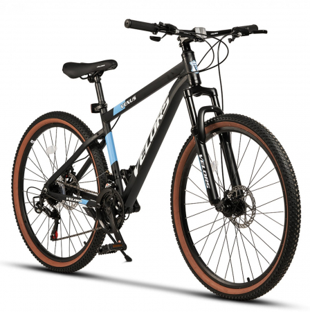 BICICLETE MOUNTAIN BIKE - Bicicleta MTB-HT 27.5" VELORS Venus, cadru aluminiu, manete secventiale, frane disc, 21 viteze