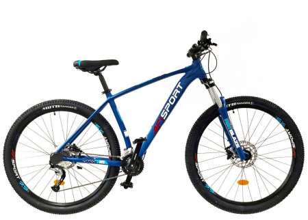 Bicicleta MTB-HT 29" AFISPORT M5, cadru aluminiu, manete secventiale, frane hidraulice, 18 viteze [1]
