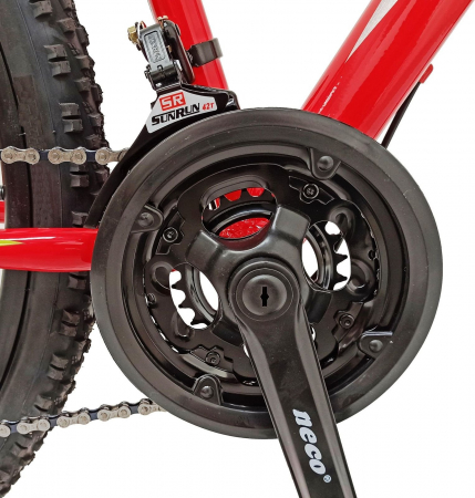 Bicicleta MTB-HT 29" BR One, cadru otel, frane disc, manete secventiale, 21 viteze [6]