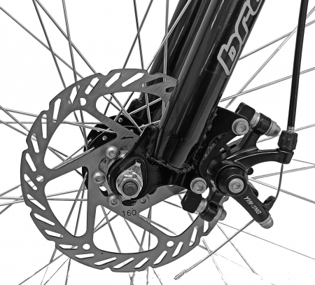 Bicicleta MTB-HT 29" BR One, cadru otel, frane disc, manete secventiale, 21 viteze [2]