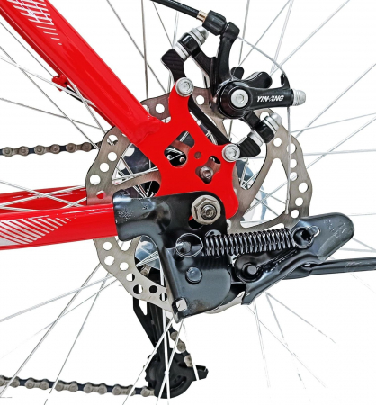 Bicicleta MTB-HT 29" BR One, cadru otel, frane disc, manete secventiale, 21 viteze [3]