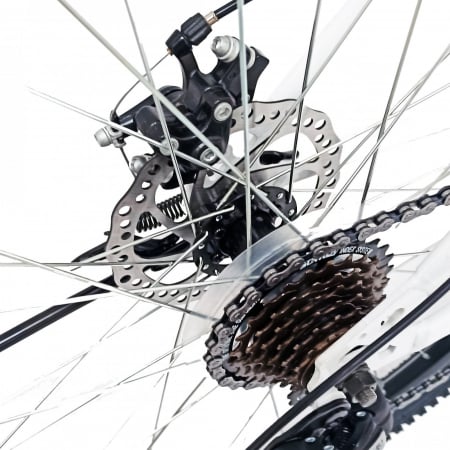 Bicicleta MTB-HT 29" BR Target, cadru otel, manete secventiale, frane disc, 21 viteze [10]