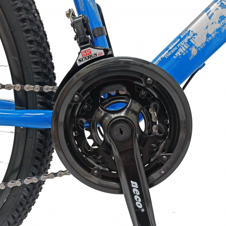 Bicicleta MTB-HT 29" BR Target, cadru otel, manete secventiale, frane disc, 21 viteze [7]