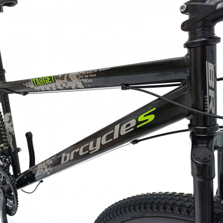 Bicicleta MTB-HT 29" BR Target, cadru otel, manete secventiale, frane disc, 21 viteze [12]