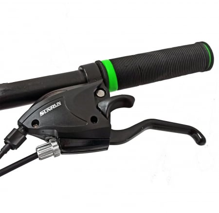 Bicicleta MTB-HT 29" BR Target, cadru otel, manete secventiale, frane disc, 21 viteze [5]