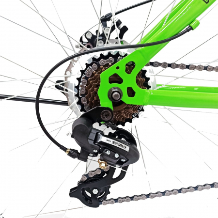 Bicicleta MTB-HT 29" BR Target, cadru otel, manete secventiale, frane disc, 21 viteze [9]