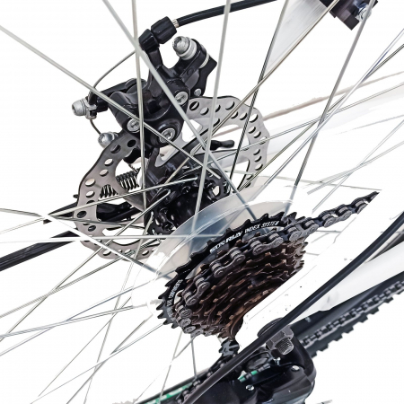 Bicicleta MTB-HT 29" BR Target Carrier, cadru otel 17', manete secventiale, frane disc, 21 viteze [10]